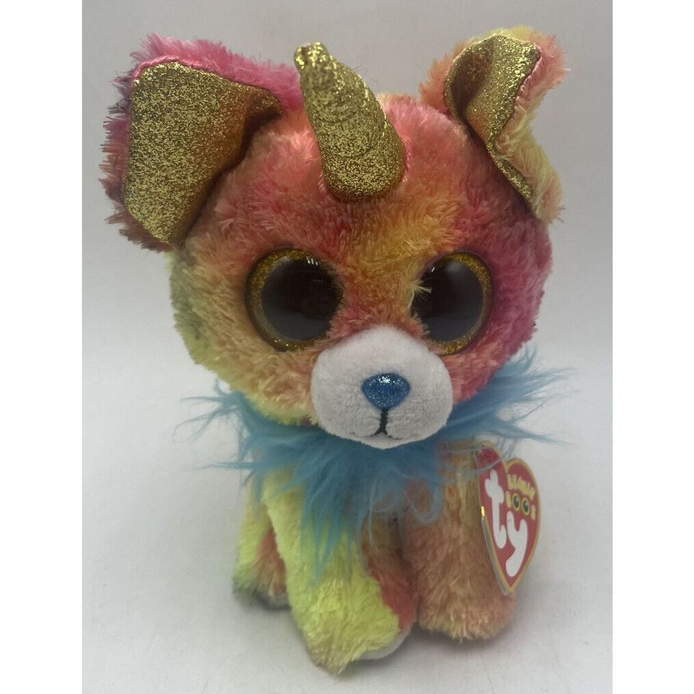 Ty Beanie Boos Yips The Chihuahua Dog With Horn Glitter Eyes 2020